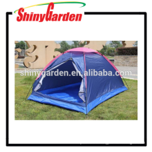 single cheap and portable camping tent with mesh